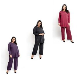 Фотография Костюм женский GL44 mix р.XL-3XL "FIESTA" недорого оптом от прямого поставщика