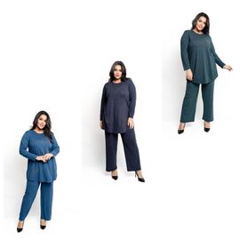 Фотография Туника женская GL47 mix р.XL-3XL "FIESTA" недорого оптом от прямого поставщика