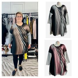 Фотография Туника женская GL9 wine р.M-2XL "FIESTA" недорого оптом от прямого поставщика