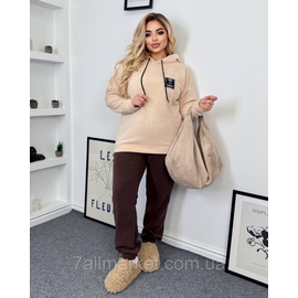 Фотография Костюм женский спортивный флисовый (46-60) "LADA" недорого от прямого поставщика