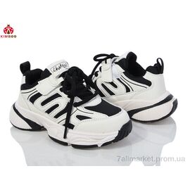 Фотография Кроссовки детские модные Весна/осень HJ24176-3A (8 пар р.32-37) "KIMBOO" недорого оптом от прямого поставщика