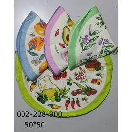 Фотография Полотенце 002-228-900 р.50*50 "Koloco" недорого оптом от прямого поставщика