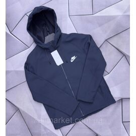 Фотография Ветровка мужская молодёжная с капюшоном/на флисе р-ры L-4XL (3цв) "MACCALI" недорого от прямого поставщика