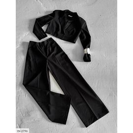 Фотография Костюм двойка женский пиджак и брюки р.S-M;M-L (4цв) "ANNVER" купить недорого от прямого поставщика