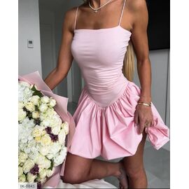 Фотография Платье женское молодежное коттоновое р.S-M;M-L (2цв) "ANNVER" купить недорого от прямого поставщика