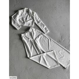 Костюм двійка жіночий піджак та штани р.S-M;M-L (4кол.) "ANNVER" купити недорого від прямого постачальника