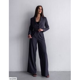 Костюм двійка жіночий піджак та штани р.S-M;M-L (4кол.) "ANNVER" купити недорого від прямого постачальника