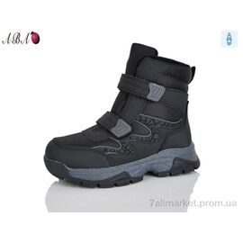 Фотография Ботинки детские удобные зима AM2ABA406-3 (8 пар р.32-37) "Aba" недорого оптом от прямого поставщика