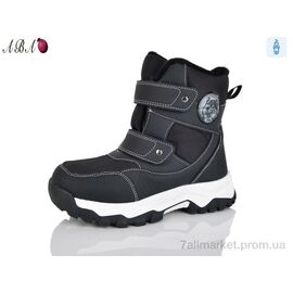 Фотография Ботинки детские удобные зима AM5ABA51-6 (8 пар р.32-37) "Aba" недорого оптом от прямого поставщика