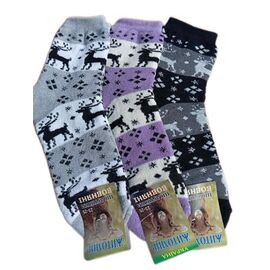 Фотография Носки женские тёплые AL1 mix р.37-41 "Алия" недорого оптом от прямого поставщика