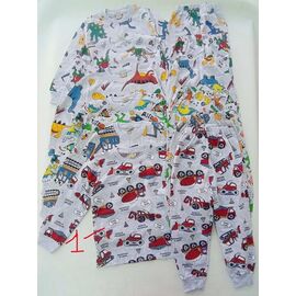 Фотография Пижама детская тёплая на мальчика 1006-1 grey р.6-9 "Meloria" недорого оптом от прямого поставщика