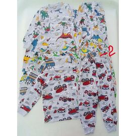 Фотография Пижама детская тёплая на мальчика 1006-2 grey р.6-9 "Meloria" недорого оптом от прямого поставщика