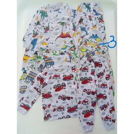 Фотография Пижама детская тёплая на мальчика 1006-3 grey р.6-9 "Meloria" недорого оптом от прямого поставщика