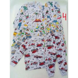 Фотография Пижама детская тёплая на мальчика 1006-4 grey р.6-9 "Meloria" недорого оптом от прямого поставщика