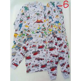 Фотография Пижама детская тёплая на мальчика 1006-6 grey р.6-9 "Meloria" недорого оптом от прямого поставщика