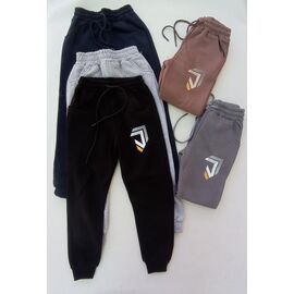 Фотография Штаны детские спортивные зимние на мальчика 18297 black р.9-12 "Meloria" недорого оптом от прямого поставщика