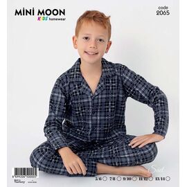 Фотография Пижама детская на мальчика 2065 grey р.5-14 "Meloria" недорого оптом от прямого поставщика