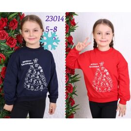 Фотография Свитер детский на девочку 23014 navy р.5-8 "Meloria" недорого оптом от прямого поставщика