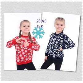 Фотография Свитер детский на девочку 23015 red р.5-8 "Meloria" недорого оптом от прямого поставщика