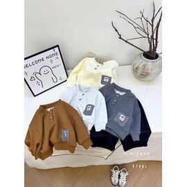 Фотография Свитер детский на мальчика 97981 yellow р.80-120 "Meloria" недорого оптом от прямого поставщика