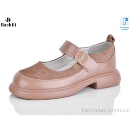 Фотография Туфли детские удобные Весна/осень G6510-8 (8 пар р.32-37) "Башили" недорого оптом от прямого поставщика