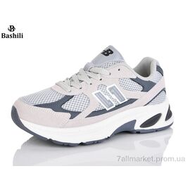 Фотография Кроссовки женские модные Весна/осень H6545-17 (8 пар р.36-41) "Башили" недорого оптом от прямого поставщика