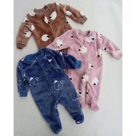 Фотография Комбинезон детский тёплый на мальчика ML2891 navy р.68-80 "Meloria" недорого оптом от прямого поставщика