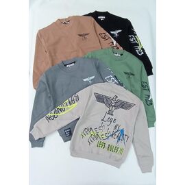 Фотография Свитер детский на мальчика ML2918 green р.8-12 "Meloria" недорого оптом от прямого поставщика