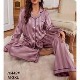 Фотография Пижама женская 70442 pink р.46-54 "HOME STYLE" недорого оптом от прямого поставщика