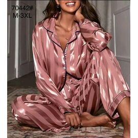 Фотография Пижама женская 70442 powder р.46-54 "HOME STYLE" недорого оптом от прямого поставщика