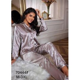 Фотография Пижама женская 70444 beige р.46-54 "HOME STYLE" недорого оптом от прямого поставщика