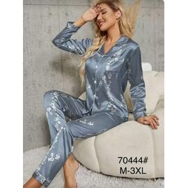 Фотография Пижама женская 70444 grey р.46-54 "HOME STYLE" недорого оптом от прямого поставщика