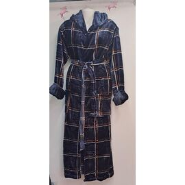 Фотография Халат мужской RL894 navy р.XL-4XL "HOME STYLE" недорого оптом от прямого поставщика