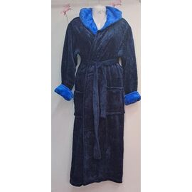 Фотография Халат мужской RL896 navy р.XL-4XL "HOME STYLE" недорого оптом от прямого поставщика