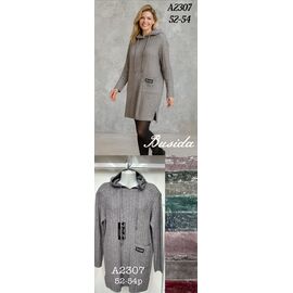 Туніка жіноча A2307 mix р.52-54 "P.HEY" недорого оптом від прямого постачальника