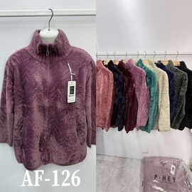 Куртка жіноча демісезонна AF126 mix р.54-58 "P.HEY" недорого оптом від прямого постачальника