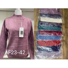 Фотография Свитер женский AF23-42 mix р.50-52 "P.HEY" недорого оптом от прямого поставщика