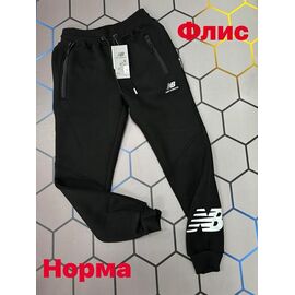 Фотография Штаны спортивные мужские утеплённые 13034 black р.S-2XL "Alex Clothes" недорого оптом от прямого поставщика