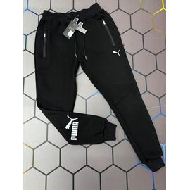 Фотография Штаны спортивные мужские утеплённые 13036 black р.S-2XL "Alex Clothes" недорого оптом от прямого поставщика