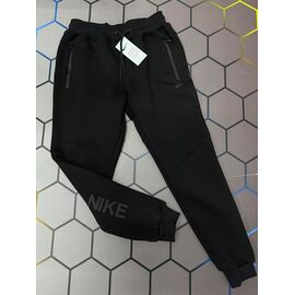 Фотография Штаны спортивные мужские утеплённые 13037 black р.S-2XL "Alex Clothes" недорого оптом от прямого поставщика