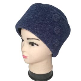 Фотография Шапка зимняя женская 0585 navy р.56-58 "Mabi" недорого оптом от прямого поставщика