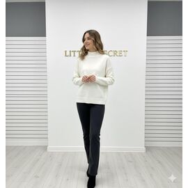 Фотография Свитер женский 0430 white р.one size "Little Secret" недорого оптом от прямого поставщика