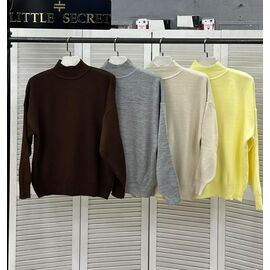 Фотография Свитер женский 0430 yellow р.one size "Little Secret" недорого оптом от прямого поставщика