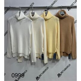 Фотография Свитер женский 0999 d.beige р.one size "Met&March" недорого оптом от прямого поставщика