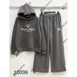 Фотография Костюм спортивный женский 10039 d.grey р.S-L "Met&March" недорого оптом от прямого поставщика