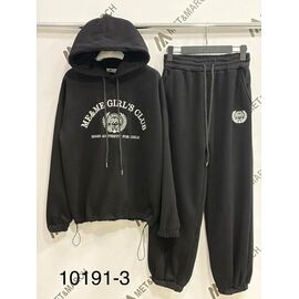 Фотография Костюм спортивный женский 10191-3 black р.S-L "Met&March" недорого оптом от прямого поставщика
