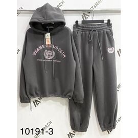 Костюм спортивний жіночий 10191-3 d.grey р.S-L "Met&March" недорого оптом від прямого постачальника