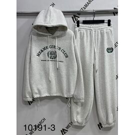 Костюм спортивний жіночий 10191-3 l.grey р.S-L "Met&March" недорого оптом від прямого постачальника