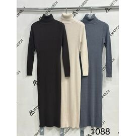 Фотография Платье тёплое женское 1088 brown р.one size "Met&March" недорого оптом от прямого поставщика