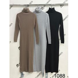 Фотография Платье тёплое женское 1088 l.brown р.one size "Met&March" недорого оптом от прямого поставщика